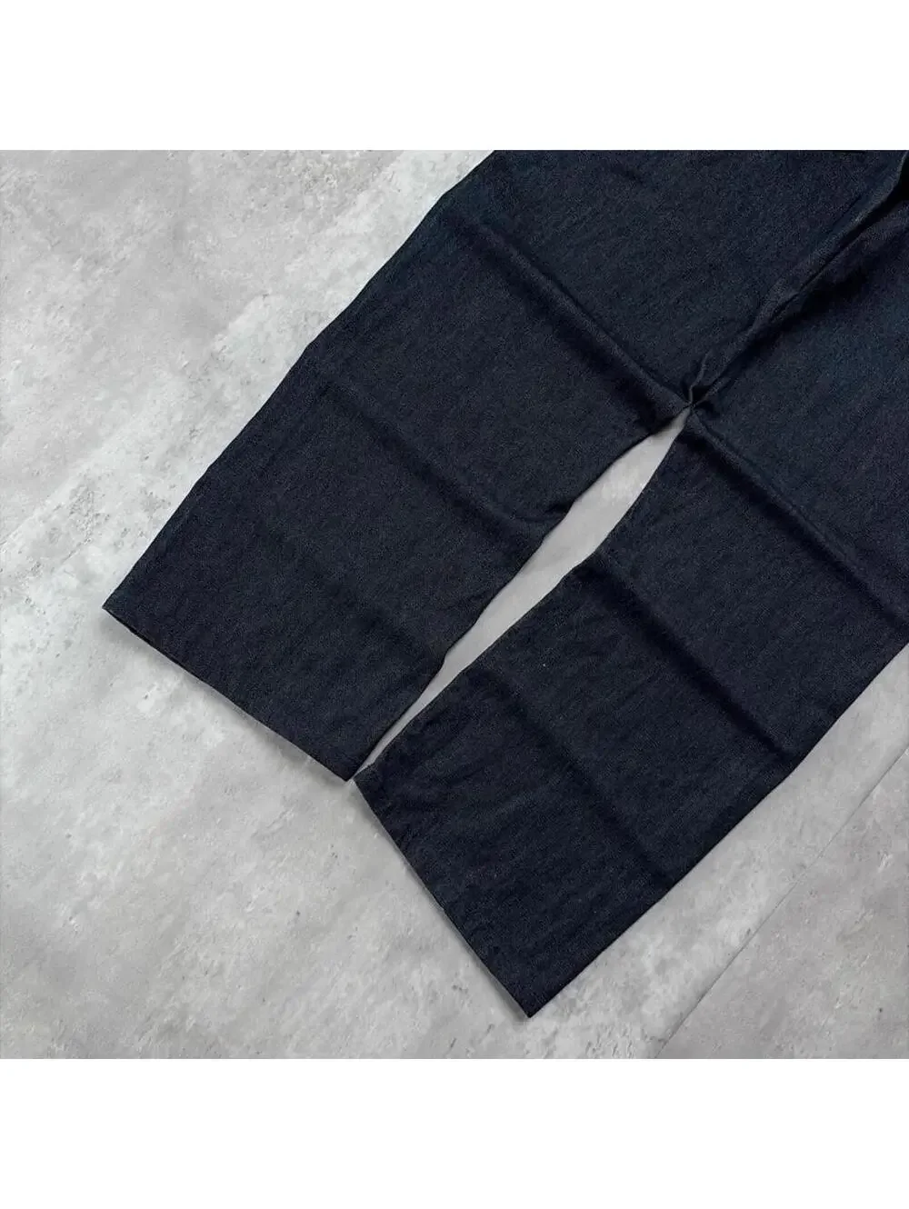 Y2K Dark Wash True Religion Grunge Ricky Straight Denim Jeans
